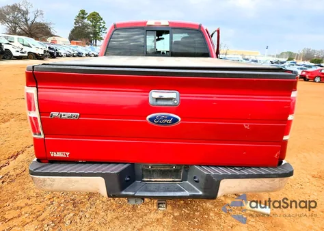 2010 Ford F150 Super Cab из США, поврежденный, VIN 1FTEX1C88AFD54078